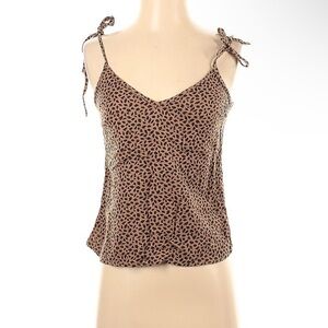 Vintage abercrombie animal print tank top